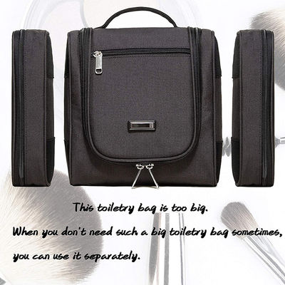 TB21018 Oxford Extra Large Hanging Toiletry Bag / 3 In 1 Travel Makeup Bag