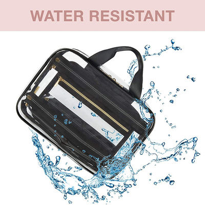 Toiletry Bag Travel Bag with Hanging Hook, Water-resistant Makeup Cosmetic Bag Travel Organizer for Accessories