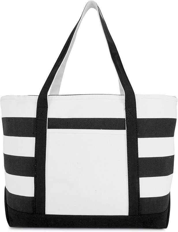 Canvas Tarpaulin Tote Bag Personalised Wedding Gift Bags For Birthday Beach
