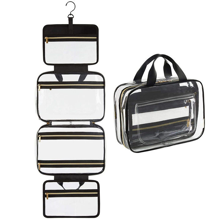 Toiletry Bag Travel Bag with Hanging Hook, Water-resistant Makeup Cosmetic Bag Travel Organizer for Accessories